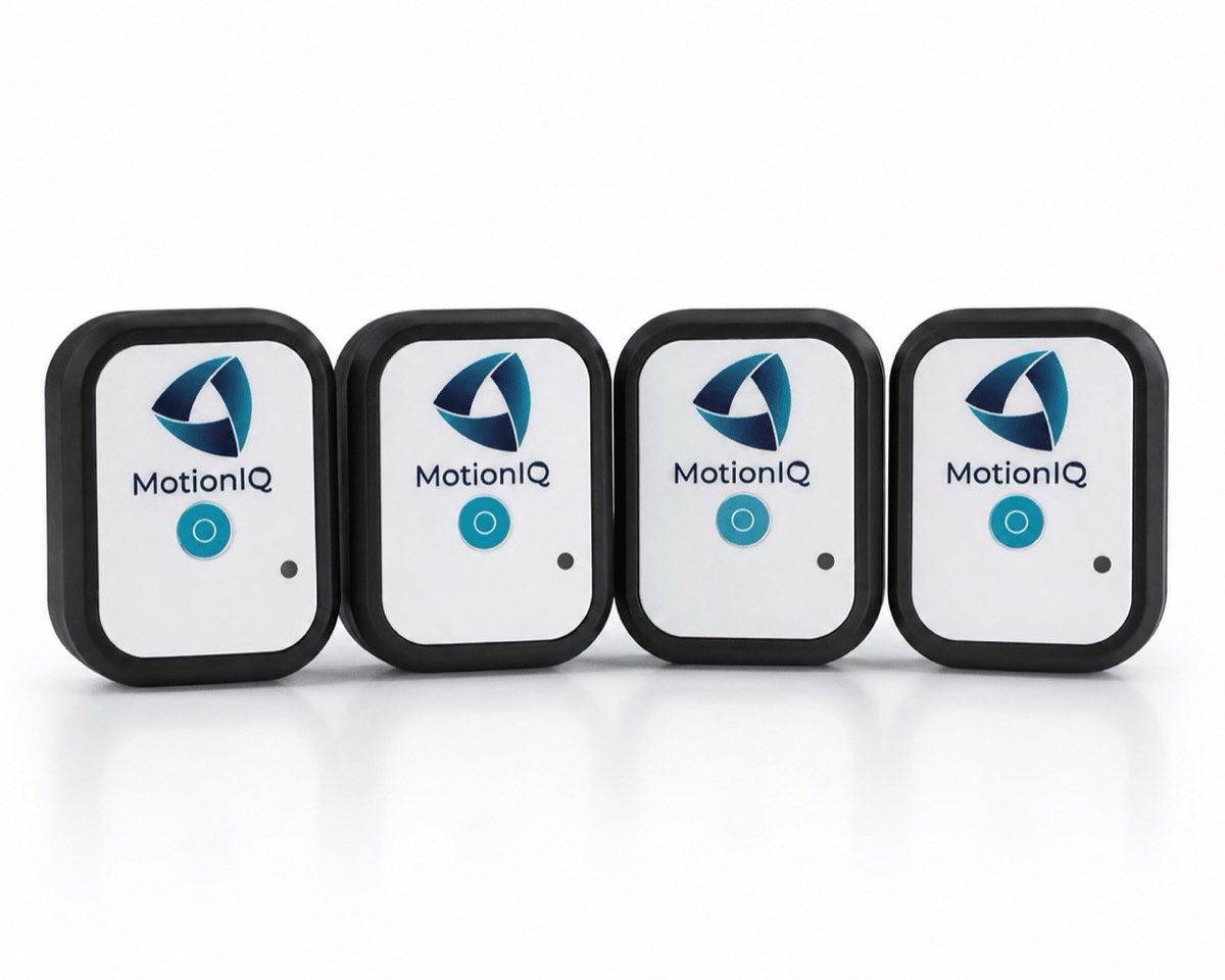 MotionIQ wireless motion sensors used for spinal assessment